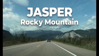 Driving in Rocky Mountains 4K (Jasper)