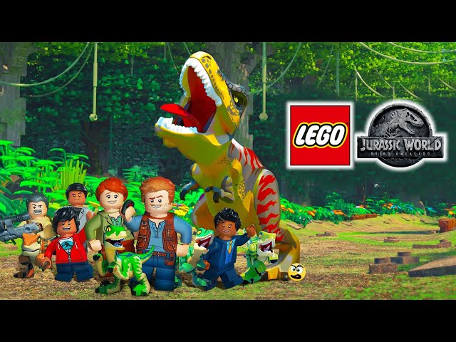 LEGO Jurassic World de Celular - JOGUEI PELA PRIMEIRA VEZ 