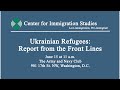 Question and Answer Session - Ukrainian Refugees: Report from the Front Lines