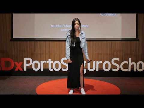 De Planilhas a Sonhos: conquiste a liberdade financeira. | Geovana Paulino | TEDxPortoSeguroSchool Episode cover
