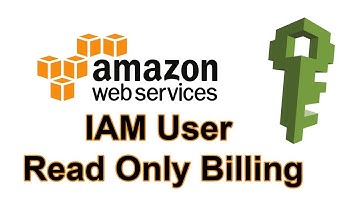 AWS IAM User with Read Only Access On Billing