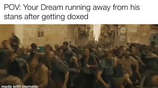 Dream getting dox meme