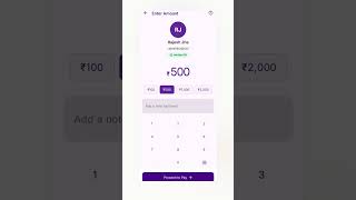Flutter enter-amount keypad screen — one command install