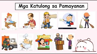 Mga Katulong sa Pamayanan / Mga Kaibigang Manggagawa (Part 2) | Teacher Bunny