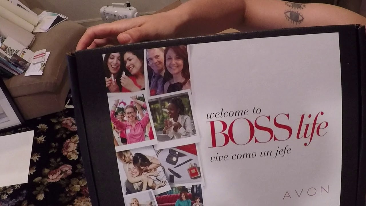 Avon $10 Starter Kit Unboxing Video AKA the Boss Life Come Up 2018