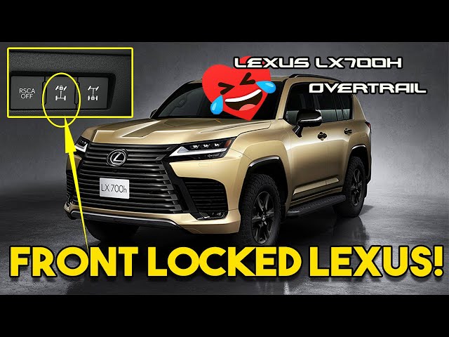 The New Lexus LX700h is TRIPLE-LOCKED! - YouTube