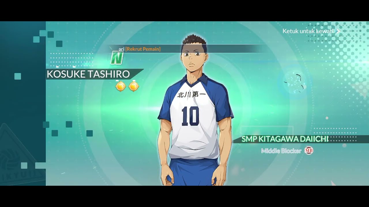 GACHA NEW UR!!OIKAWA TOORU,SKILL NYA BAGUS BANGET 