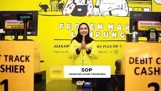 SOP KASIR MELAYANI TRANSAKSI