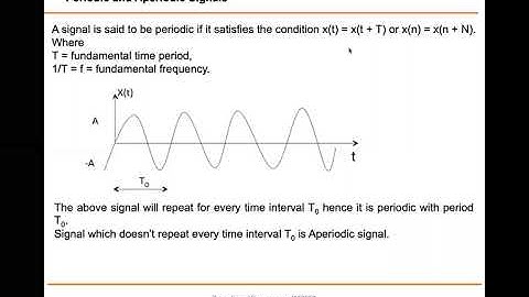 Type of Signals || Digital Signal Processing || SNP302