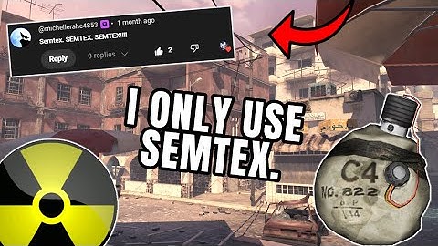 My Viewers Asked For A SEMTEX Nuke so i tortured myself again.. (MW2)