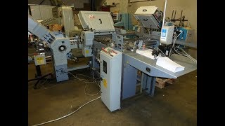 Stahl T52 4 4 Folding Machine for sale   Gab Supplies Ltd   1997