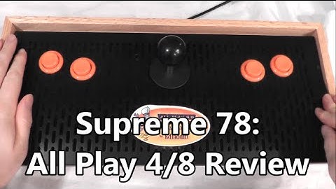 Edladdin Supreme 78: All Play 4/8 Atari 7800 Joystick Review - The No Swear Gamer Ep 173
