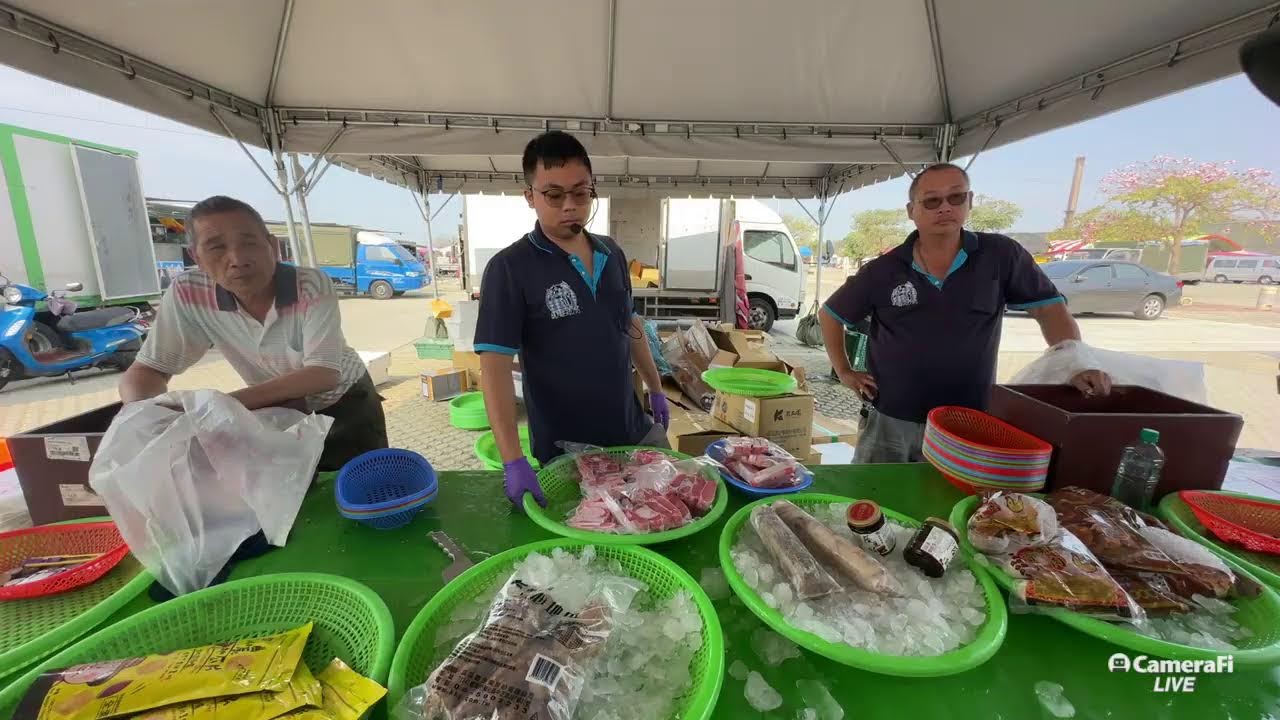 0226北港牛墟 港都小孟海鮮拍賣～