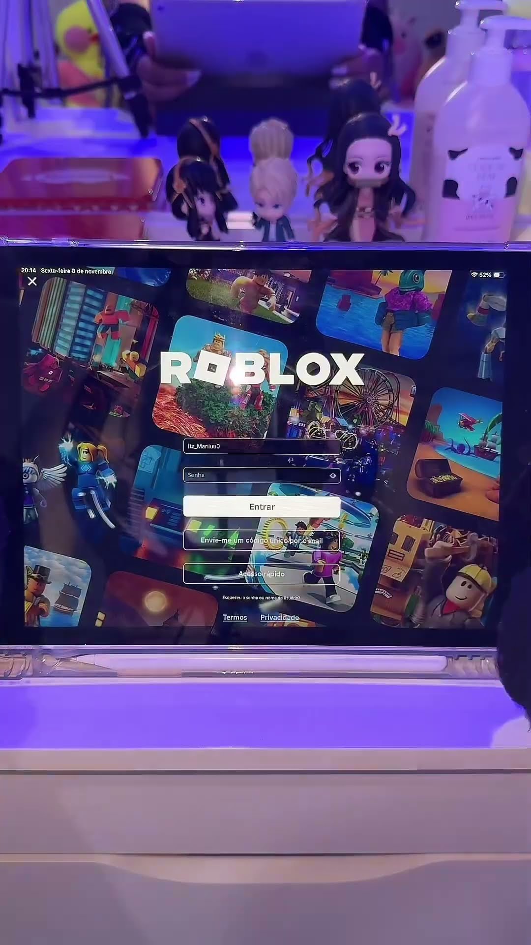 ?INVADI O ROBLOX DA MINHA AMIGA E GASTEI OS ROBUX DELA,MAS DEU MUITO RUIM #like #roblox #seiscreve