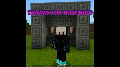 HOW TO MAKE UNLIMITED LAVA SOURCE IN MINECRAFT PE 🌋