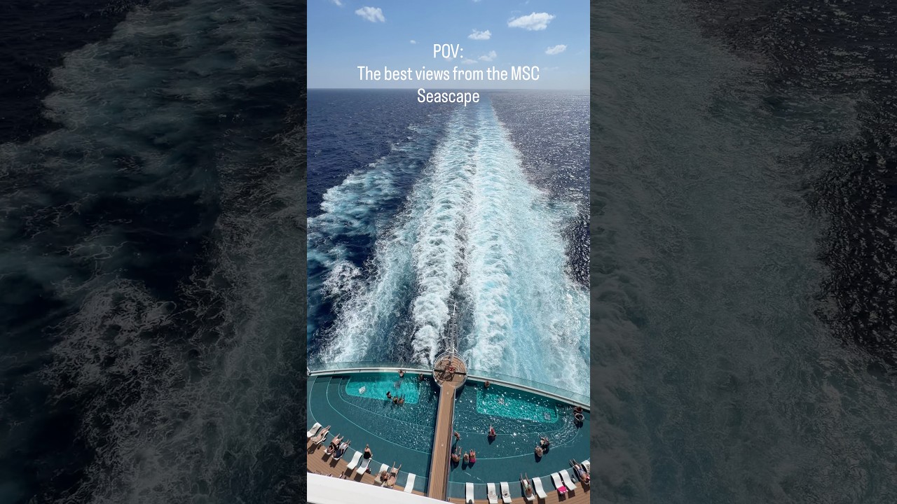 We loved the MSC Seascape! #cruise #cruiseship #cruiselife #cruiser #msc #seascape #msccruises