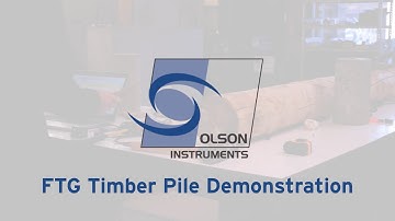 FTG Timber Pile Demonstration