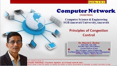 Principles of Congestion Control – Computer Network