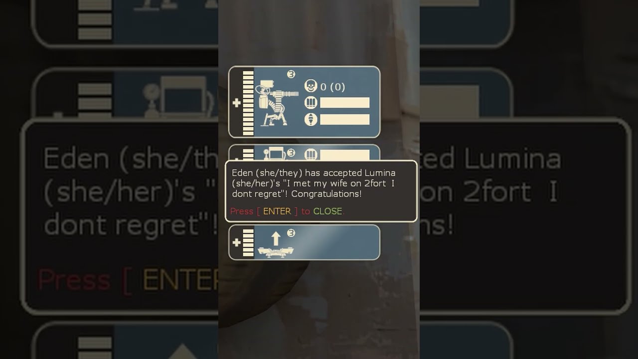 TF2 Eden She They Has Accepted Lumina Her S I Met My Wife On 2fort Dont Regret Congrats