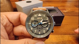 AVI-8 Hawker Hurricane Carey Dual Time unboxing