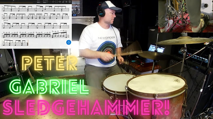 Sledgehammer Drums version - Drums performance video thumbnail