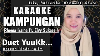 Kampungan - Rhoma Irama Ft Elvy Sukaesih Karaoke Duet Tanpa Vokal Cowok