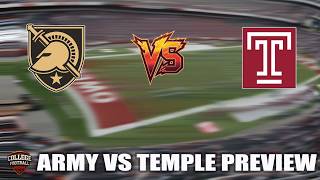 Army vs Temple Preview (Week 4 - 2026 Season)