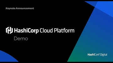 Demo: HashiCorp Cloud Platform Consul - HashiConf Digital 2020 Keynote