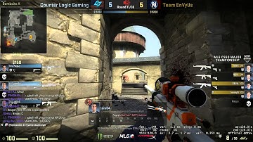 CS:GO MLG ENVYUS vs CLG