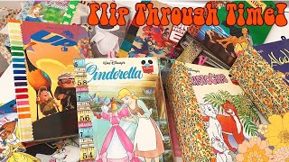 Flip Through Disney Junk Journal / DIY Scrapbook / Vintage Disney Journal / Art Journal
