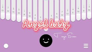 Angel baby by Troye Sivan Kalimba Cover with Easy Tabs (Keylimba App)