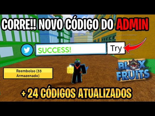 CORRE!! NOVO CÓDIGO DA FRUTA DO BUDDHA PERMANENTE NO BLOX FRUITS (Roblox) 