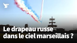 JO 2024: le drapeau russe a-t-il été dessiné dans le ciel lors de l'arrivée de la flamme olympique ?