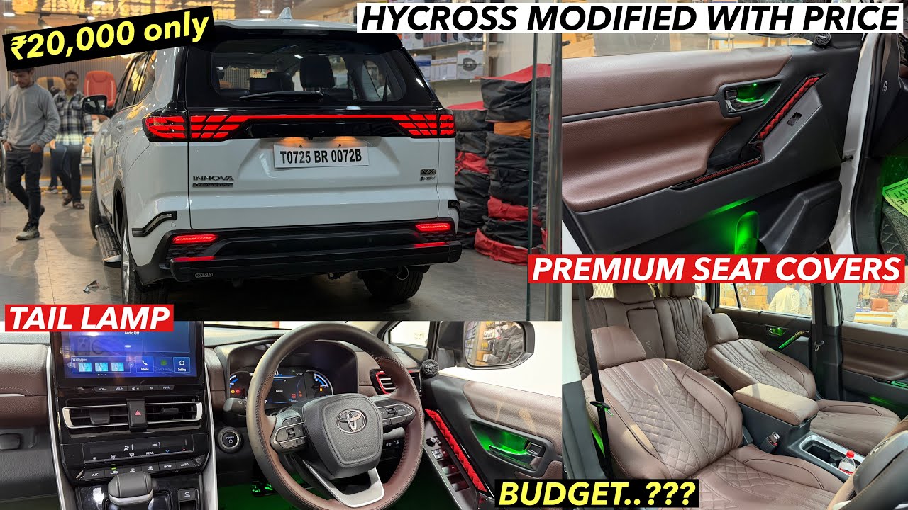2025 TOYOTA INNOVA HYCROSS MODIFIED WITH PRICE | INNOVA HYCROSS MODIFICATION