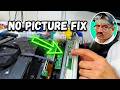 39" LED TV No Picture Problem | T-Con Processor Replacement &amp; Panel Repair Guide