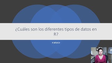 Tipo de datos en R
