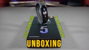 Xiaomi Mi Smart Band 5 Unboxing - Best Budget Smart Band?