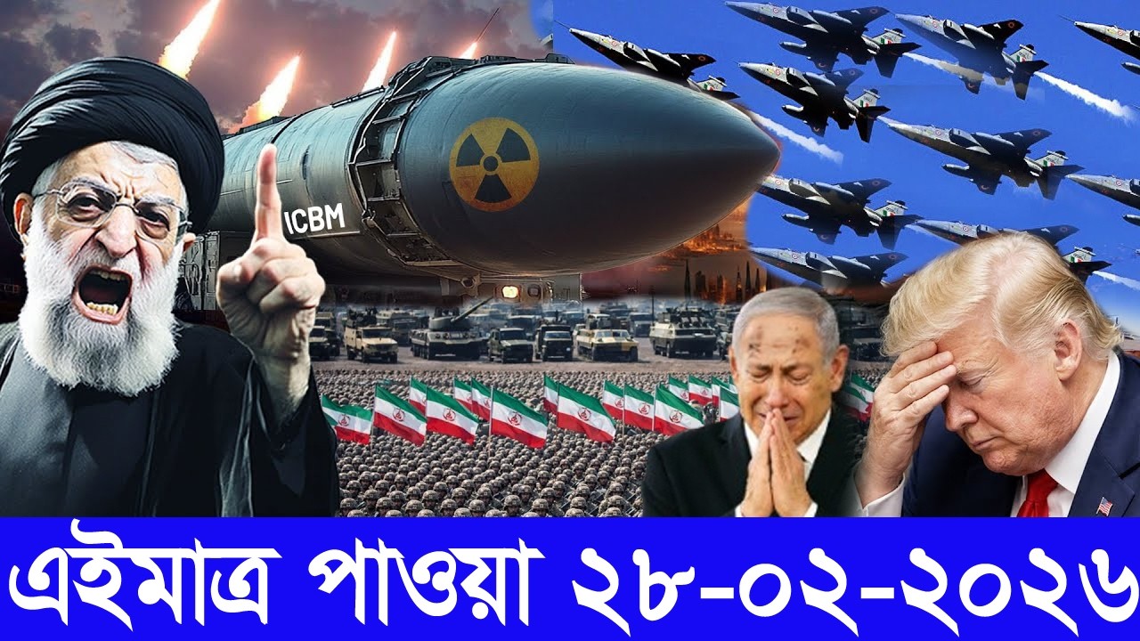 আন্তর্জাতিক বাংলা খবর BBC World News 27 Feb 2026 || World News Bangla || International News Today