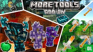 🔴THE BEST ARMOR ADDON MORE TOOLS ADDON FOR MINECRAFT PE 1.21 | WITH SUPER OVERPOWERED ARMOR🔴