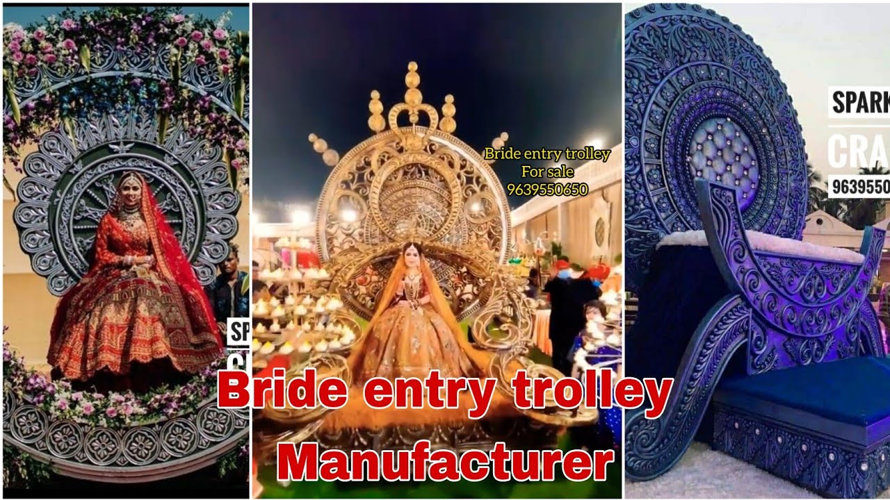 Padmavati Trolley  Bahubali Trolley    Bride Entry  Groom Entry  Manufacturer and Supplier