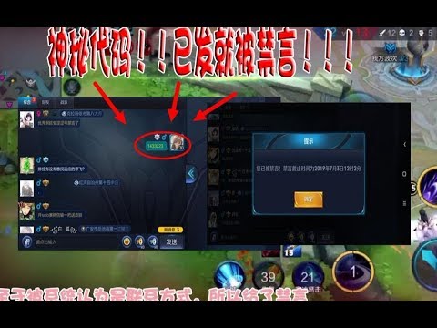 王者荣耀：神秘代码？天美又出BUG，只要发了这一串数字就会被禁言   1
