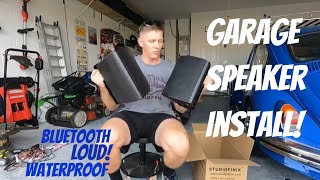 Indooroutdoor Speaker Install  Waterproof And Bluetooth From Studiofinix