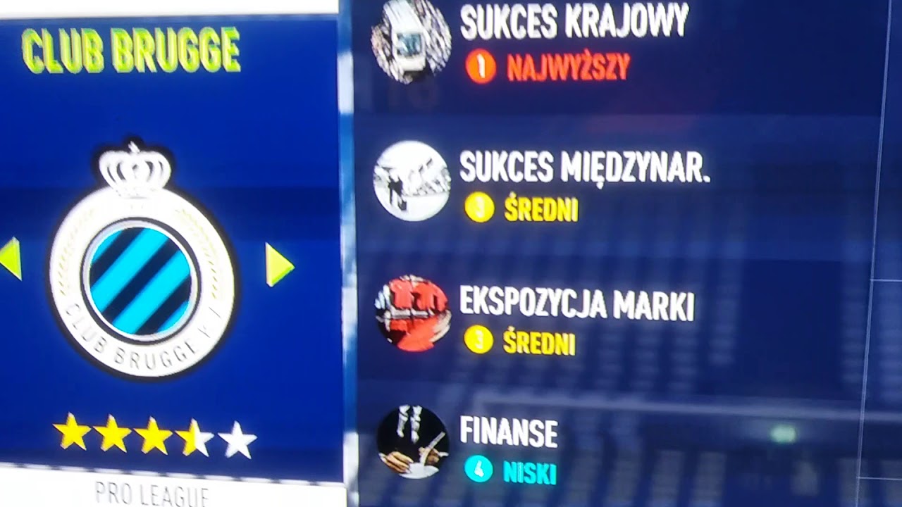 Ciekawe Kluby Do Kariery Fifa 19 Kluby do Kariery Managera - YouTube