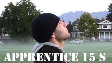 E-Flite Apprentice 15s maiden flight by new Pilot Klaus