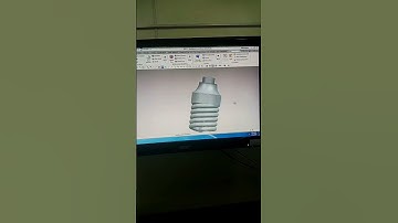NX11 SIEMENS | CAD 3D WORK | CFL BULB DESIGN