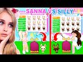 OPENING 100 BAT BOXES - SANNA Vs SILLY In Adopt Me! (Roblox)