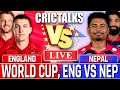 🔴 Live: World Cup, ENG vs NEP, Last 15 Overs, Cricket Live Match Today Scores &amp; Commentary