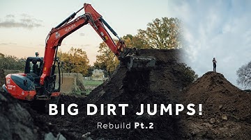 BUILDING BIG JUMPS! - Radical Bikes Rebuild Pt 2