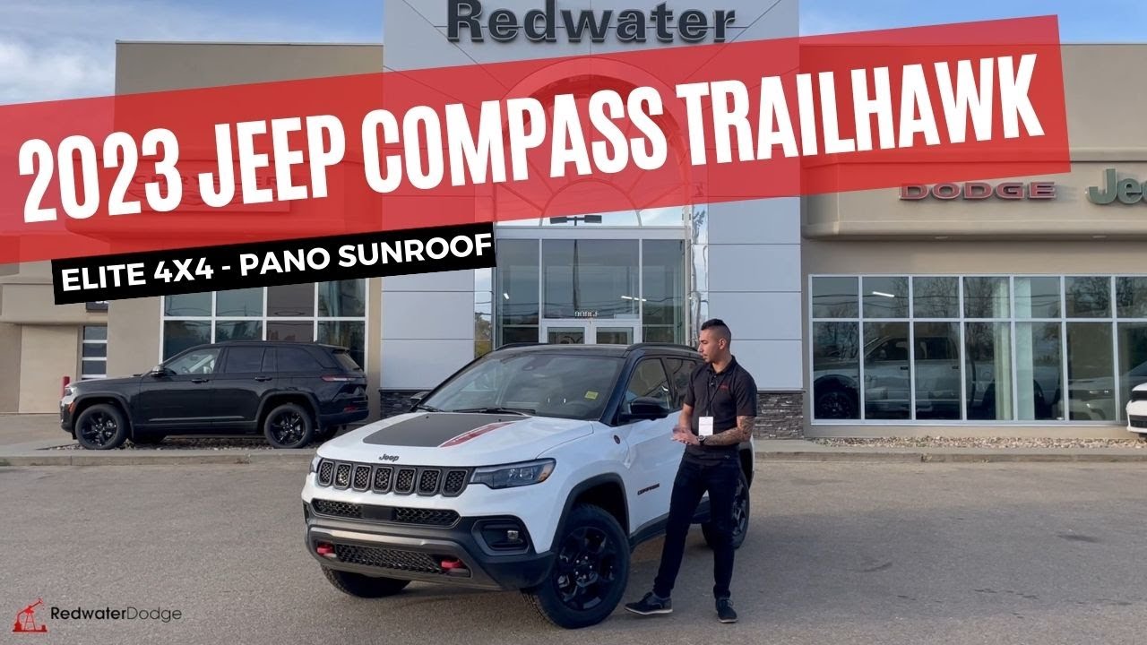 New 2023 Jeep Compass Trailhawk Elite 4x4 - Premium Jeep SUV | Stock # PCO2023 - Redwater Dodge