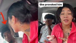 Woman Provokes Man Until He’s Had Enough